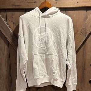 Nike gray, WHQ men’s oversized hooded sweatshirt Size Small NWOT